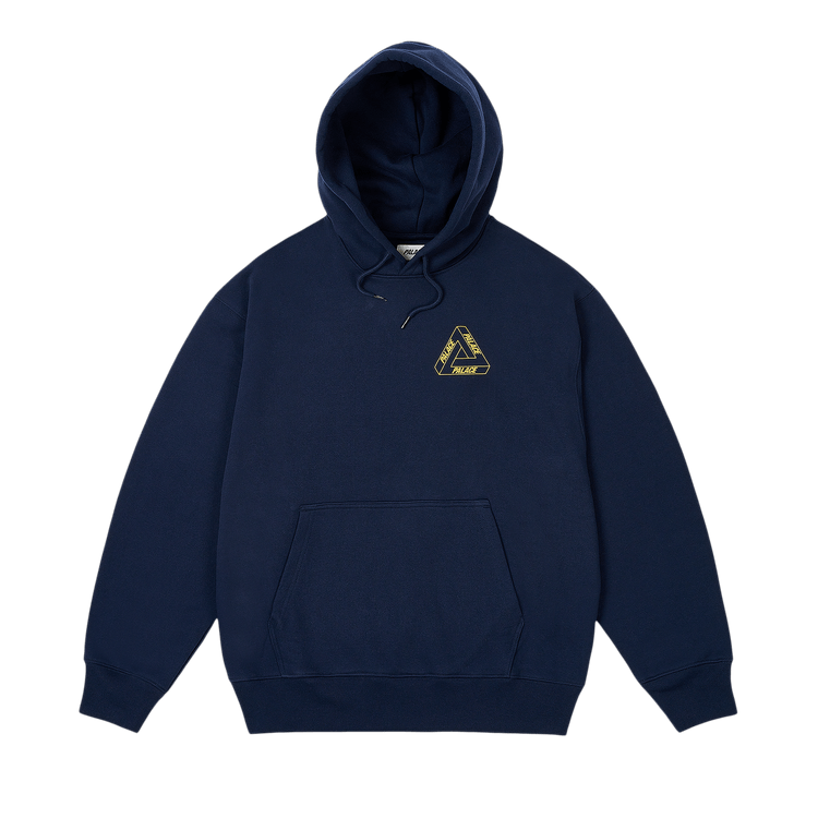 Palace Glow Tri-Ferg Hood "Navy"