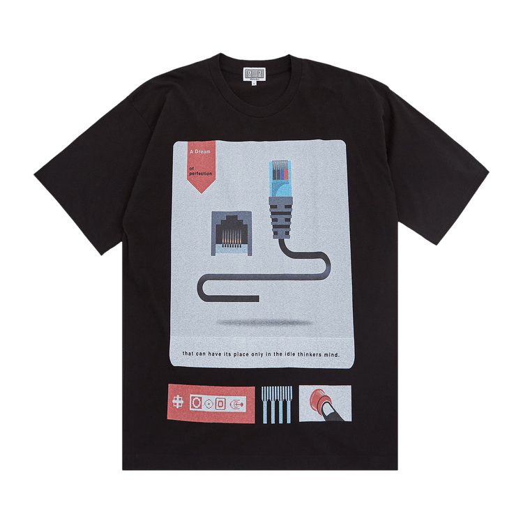 Cav Empt 12C Plugg Big T-Shirt "Black"