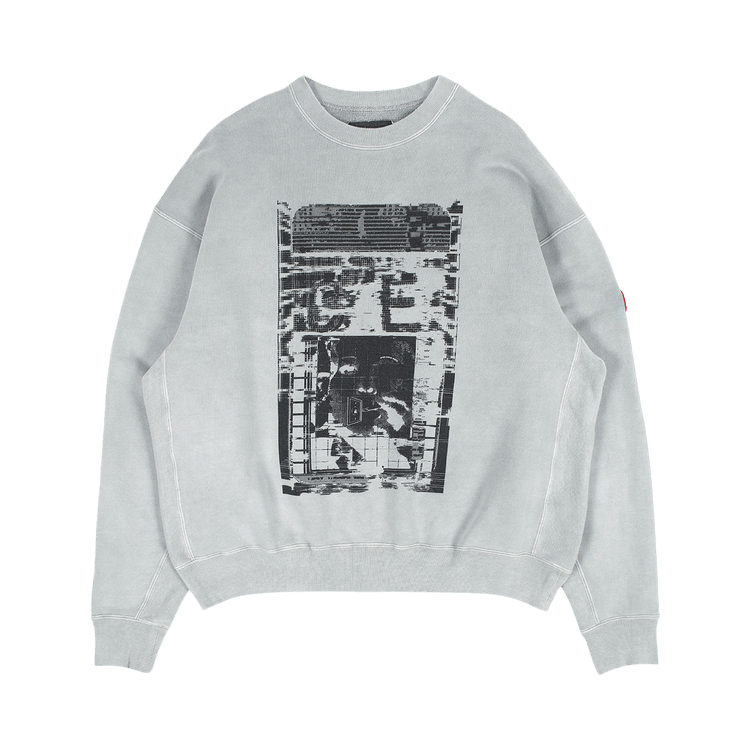 Cav Empt Overdye All Mod Coms Crewneck "Grey"