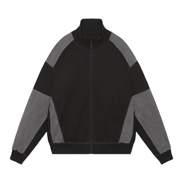 Cav Empt Overdye Paneled Light Zip Jacket "Black"