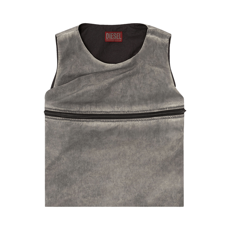 Diesel Bubble Top With Utility Pocket "Grey"