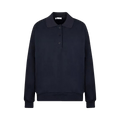 The Row Corzas Top "Dark Navy"
