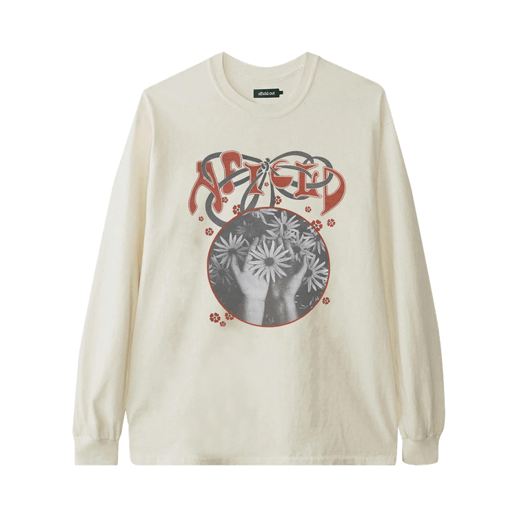 Afield Out Petals Long-Sleeve T-Shirt "Bone"