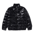 BAPE Line Camo Debossed Regular Fit Down Jacket "Black"