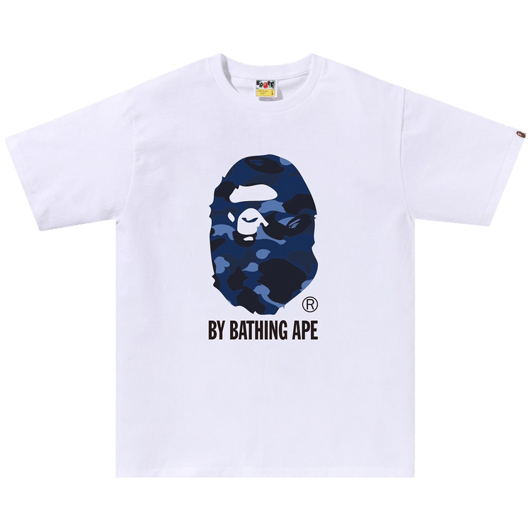 BAPE Color Camo By Bathing Ape Tee "White/Navy"