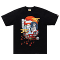 BAPE Japan Culture Autumn Ape Head Tee "Black"