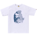 BAPE Japanese Tattoo Big Ape Head Tee "White"