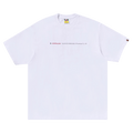 BAPE Hightlight Logo Relaxed Fit Tee "White"