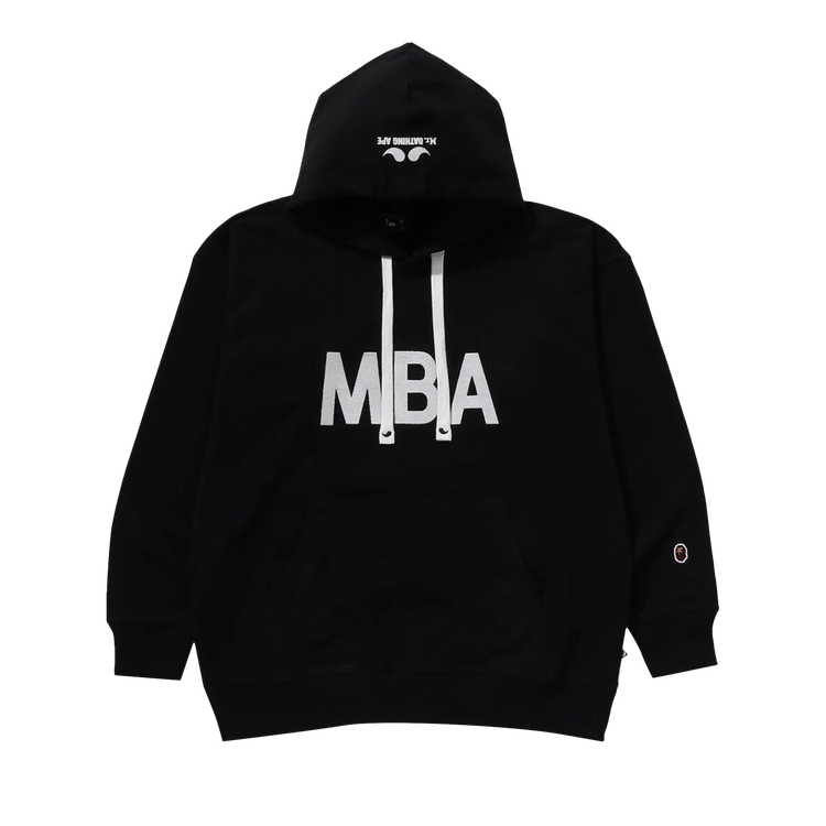 BAPE Logo Pullover Hoodie "Black"