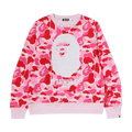 BAPE ABC Camo By Bathing Ape Crewneck Sweat "Pink"