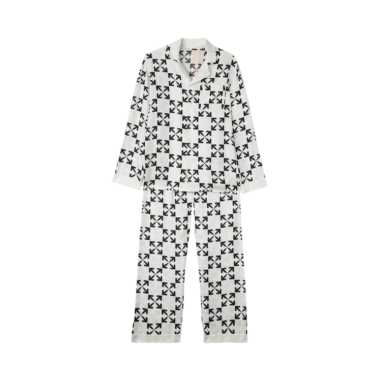 Off-White Arrow Pattern Pyjamas "Black/White"