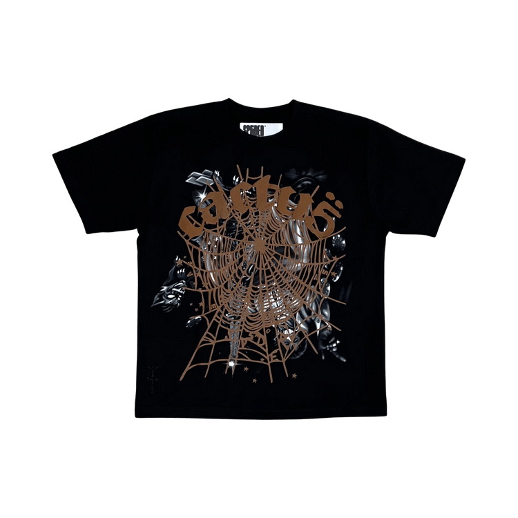 Sp5der x Travis Scott x ComplexCon Tee "Black"
