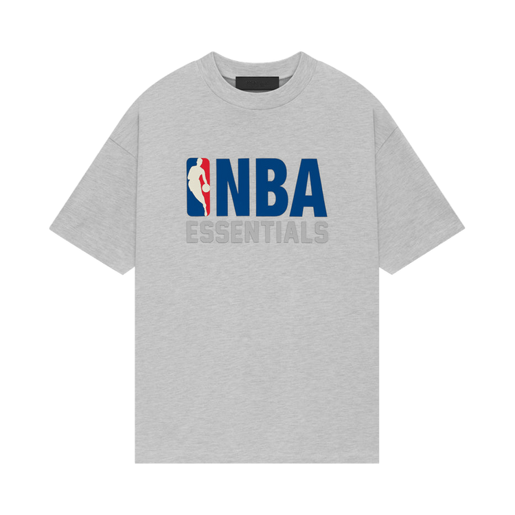 Fear of God Essentials x NBA Tee "Light Heather"