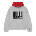 Fear of God Essentials x NBA Bulls Hoodie "Light Heather"