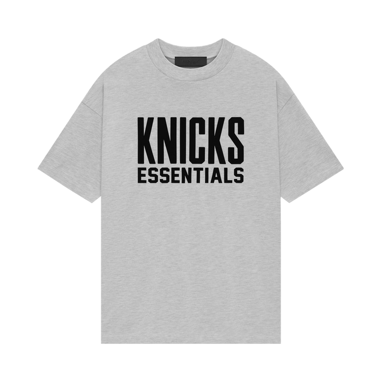 Fear of God Essentials x NBA Knicks Tee "Light Heather"