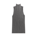 Pleats Please Issey Miyake Basics Sleeveless Top "Grey"