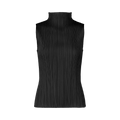 Pleats Please Issey Miyake Basic Sleeveless Top "Black"