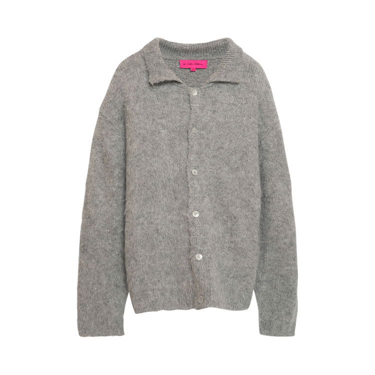 The Elder Statesman Thistle Button-Up "Light Grey"
