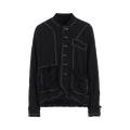 Y's Cut Off Doubled Jacket 'Black'
