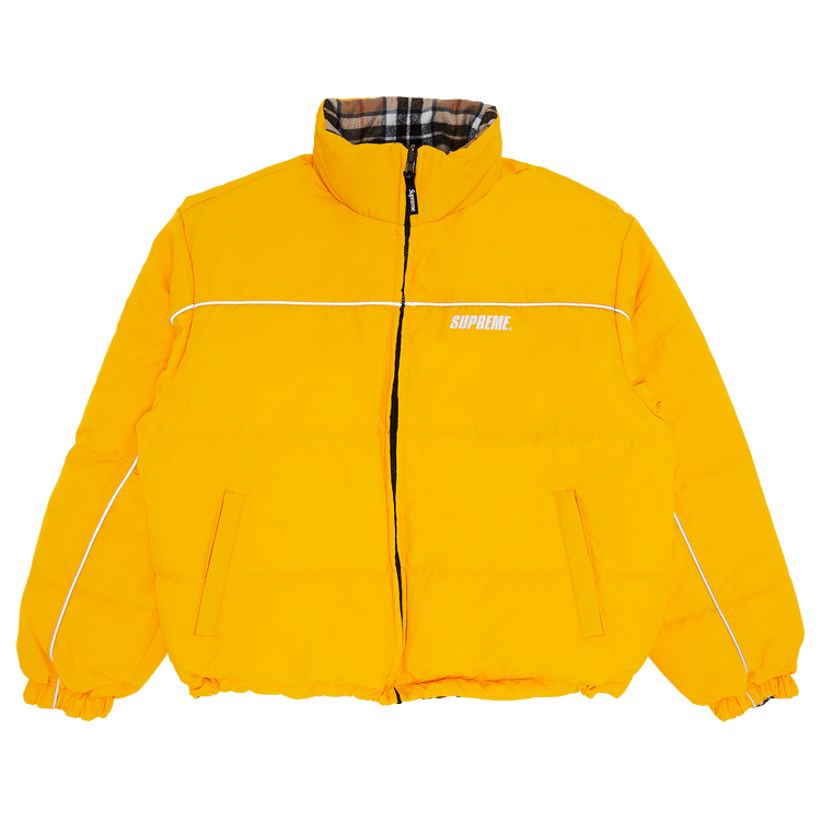 Supreme Reversible Puffer Jacket "Yellow"