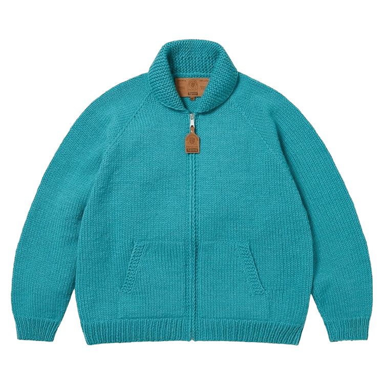 Supreme Child Of Hell Cowichan Sweater "Blue"