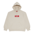 Supreme Box Logo Hooded Sweatshirt "Stone"