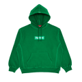 Supreme Box Logo Hooded Sweatshirt "Green"