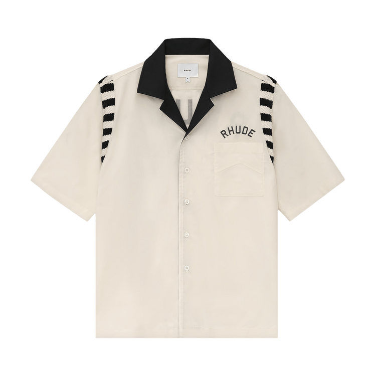 Rhude Chamonix Alpine Shirt "White/Black"
