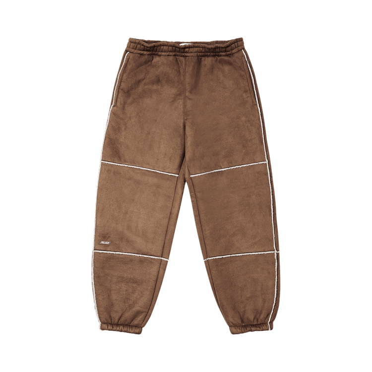 Palace Sherpa Faux Suede Jogger "Caked Brown"