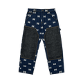 Palace x Needles Double Knee Pant "Indigo"