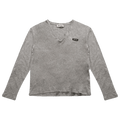 Miu Miu Jersey Polo Shirt "Grey"