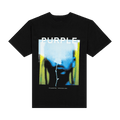 PURPLE BRAND HWT Jersey Flower Tee "Black"