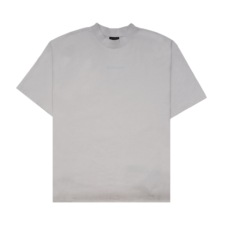 Balenciaga Reflective Logo T-Shirt "Off White"