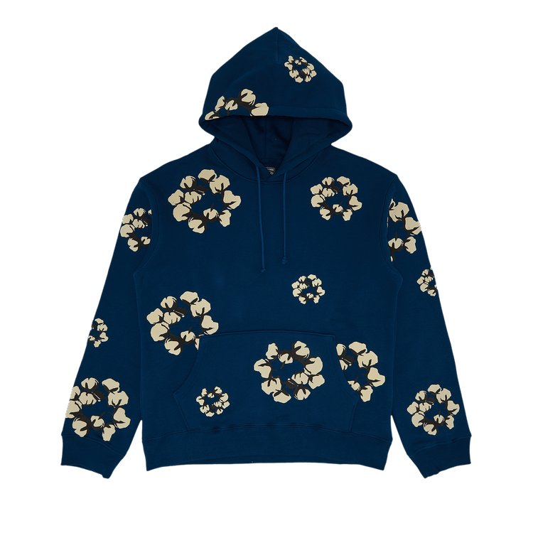 Denim Tears x Cactus Plant Flea Market Cactus Tears Wreath Hoodie "Navy"