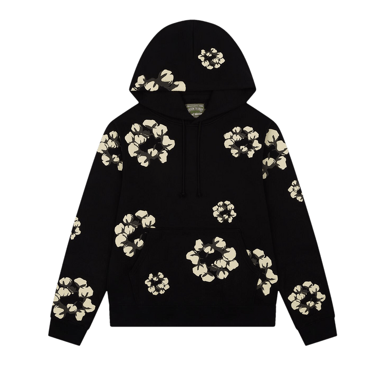 Denim Tears x Cactus Plant Flea Market Cactus Tears Wreath Hoodie "Black"