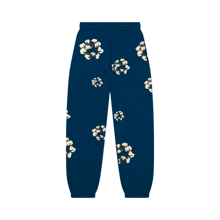 Denim Tears x Cactus Plant Flea Market Cactus Tears Wreath Sweatpants "Navy"