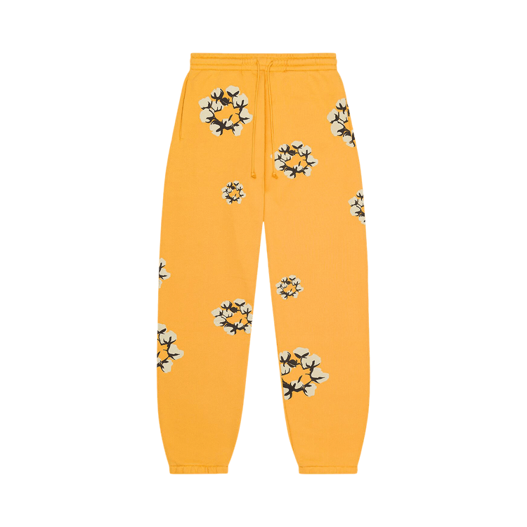 Denim Tears x Cactus Plant Flea Market Cactus Tears Wreath Sweatpants "Yellow"