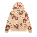 Denim Tears The Wreath Zip Hoodie "Brown Camo"