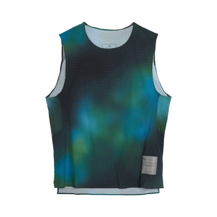 Y-3 All Over Print Run Tank "Multicolor"