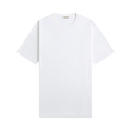 Auralee Luster Plaiting Tee "White"