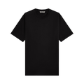 Auralee Luster Plaiting Tee "Black"