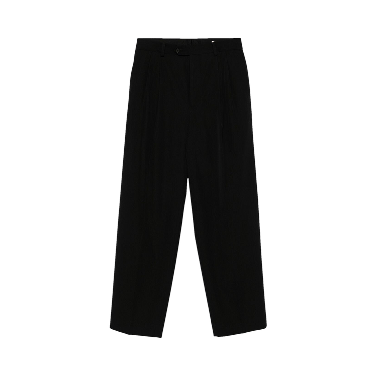 Auralee Viyella Slacks "Black"