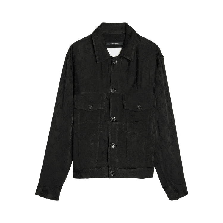 Song for the Mute Antique Floral Worker Jacket "Black"