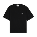 Stone Island Compass Patch Logo Combed T-Shirt "Black"