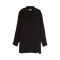 Yohji Yamamoto Pour Homme Open Collar Blouse "Black"