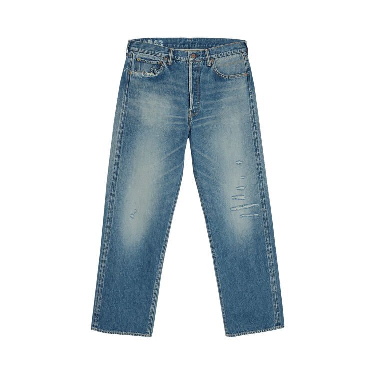 Visvim Social Sculpture 01 Wide Damaged-43 Jean "Denim"