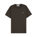 Stone Island Fissato Garment Dyed T-Shirt "Charcoal"