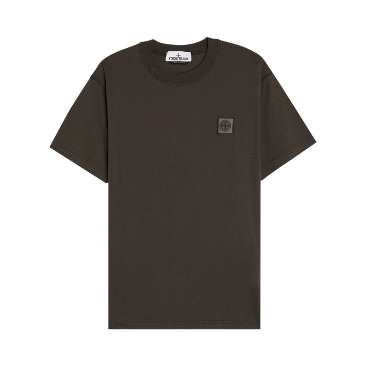 Stone Island Fissato Garment Dyed T-Shirt "Charcoal"