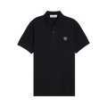 Stone Island Compass Patch Logo Polo "Navy Blue"
