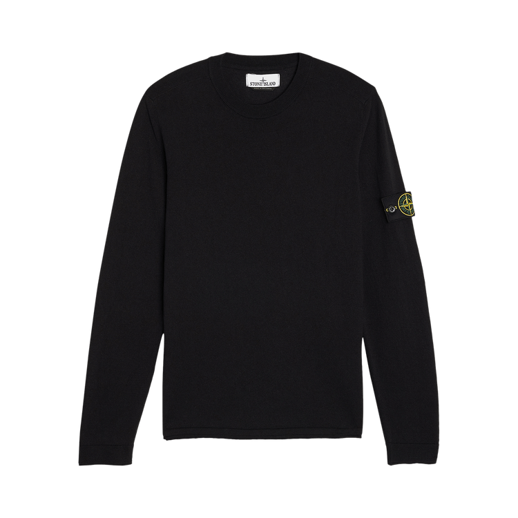 Stone Island Light Raw Stocking Stitch Sweatshirt "Navy Blue"